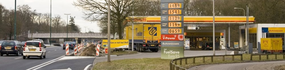 Alle tankstations in Nederland slider